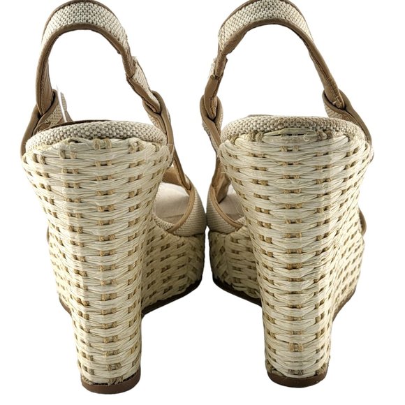 Lilly Pulitzer Ashley Canvas Wedge Sandal - US 7.5 - Picture 4 of 12